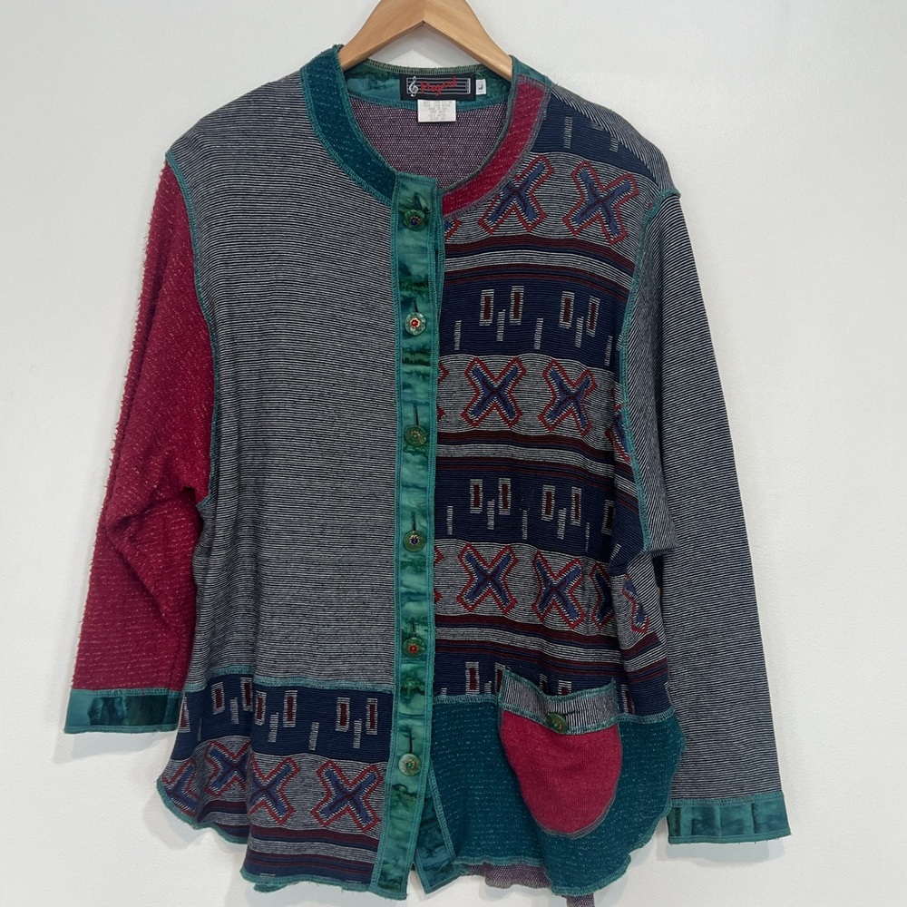Eclectic Vintage Cardigan | Large